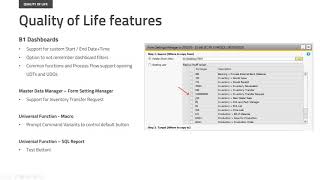 What's new in B1UP 2020.06