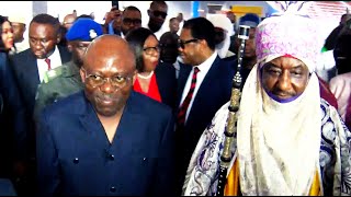 Sanusi Lamido Restored As Emir of Kano While With Fubara - Watch His Arrival & Departure From Rivers