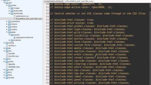 Ruby on Rails - Railscasts #417 Foundation