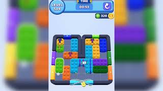 Color Block Jam Level 504 Walkthrough Solution