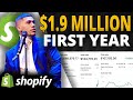 $1,900,000 My FIRST YEAR on SHOPIFY (Products & Ads Revealed)