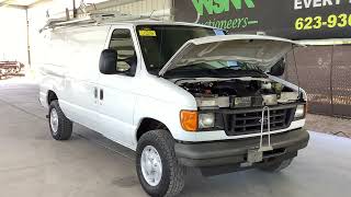 2007 Ford E-250 Cargo Van For Virtual Online Auction April 9, 2022