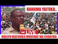 LIVE CHADEMA WANAUNGURUMA MUDA HUU KAHAMA MAELFU WAFURIKA KWENYE MKUTANO 