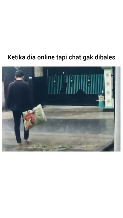Status wa lucu terbaru: Online tapi gak di bales bilek