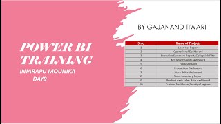 Revolutionize Your Data Analysis with Our Power BI Training! Day 9 Will Blow Your Mind! Details