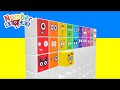 Learn Counting 1-100 with Number Blocks while putting the blocks into a cupboard corner