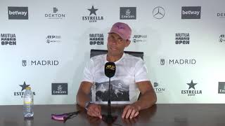 Rafael Nadal Press conference / R2 Madrid Open 2021