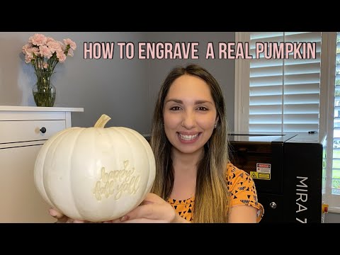How To Engrave A Real Pumpkin