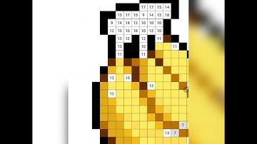 Color By Numbers Pixel Art - RANDOM SERIES - Video #42