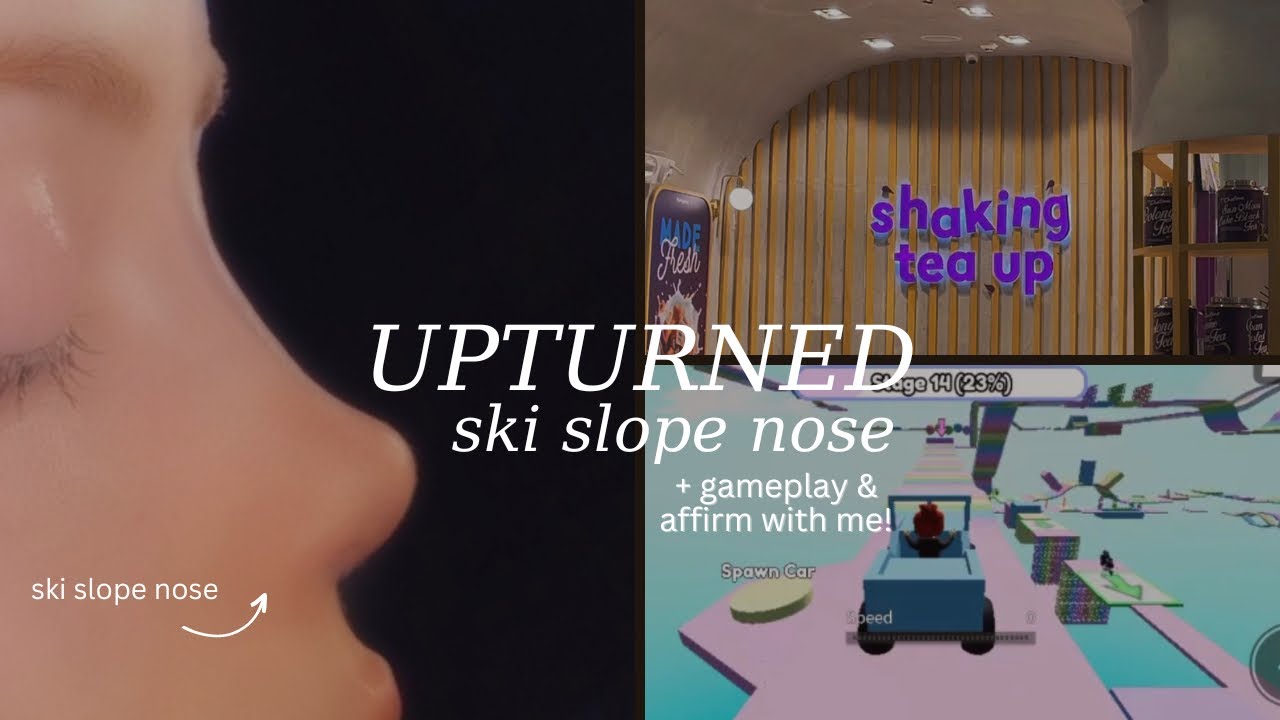 UPTURNED, SKI SLOPE NOSE gameplay + affirm with me! YouTube