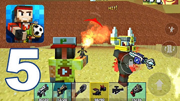 Pixel Gun 3D: Survival shooter & Battle Royale - Gameplay Walkthrough Part 5 -8 Kill (Android Games)