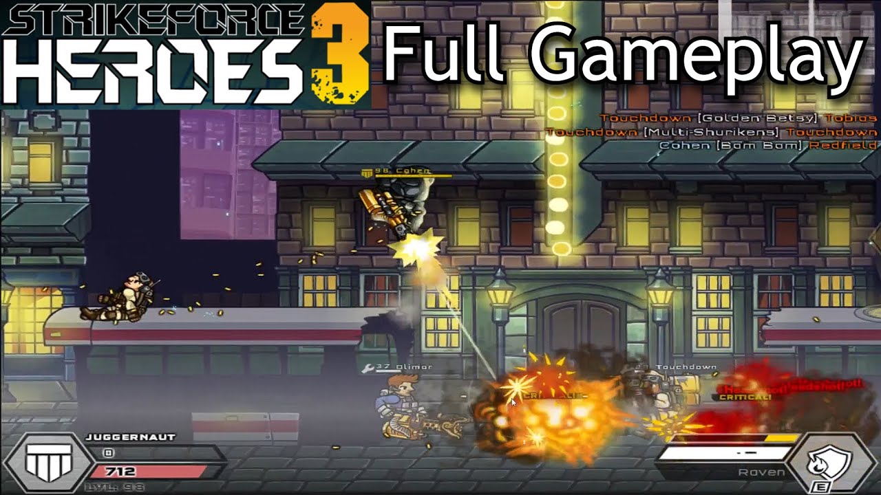 Strike Force Heroes 3 (Flash Game) Full Gameplay Playthrough - YouTube