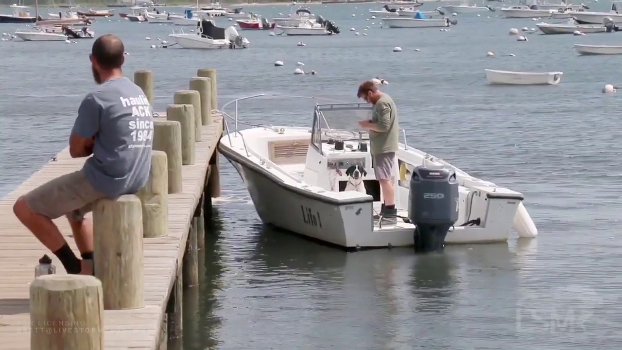 09-05-19 Nantucket, MA - Mariners Prepare For Hurricane Dorian- Remove Boats - Ferry Service