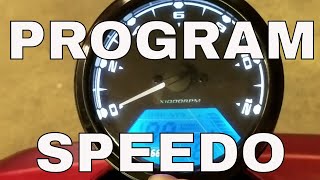PROGRAMMING YOUR SPEEDO ON YOUR ICEBEAR MADDOG VER 3 & 4