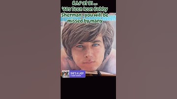 Thumbnail of 6/24/2025   Dead at 81 ...'60s Teen Icon, 'Little Woman' Singer Bobby Sherman  #viralvideo #rip