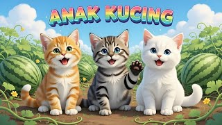 LAGU ANAK 🇮🇩 ANAK KUCING MEONG MEONG - KITTEN SONG - LAGU ANAK BALITA VIRAL