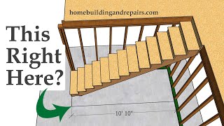 How To Calculate The Horizontal Length of Stairway  Basic Home Design and Construction Tips