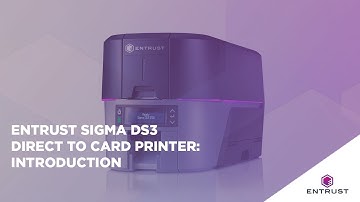 Sigma DS3 Direct to Card Printer: Introduction