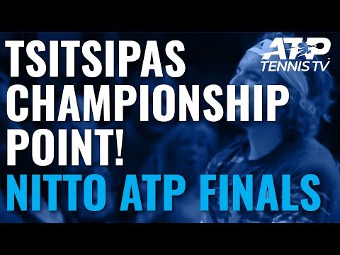Stefanos Tsitsipas wins the 2019 Nitto ATP Finals!