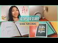 How to Start School Year Strong 📚 💪  | 10 Tips to Prepare for a New School Year 2021 📝