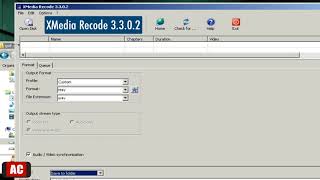 Convert .GXF to M4V on Windows-XMedia Recode