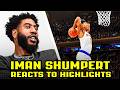 Iman Shumpert Reacts To Iman Shumpert Highlights Iman Shumpert Reacts To Iman Shumpert Highlights