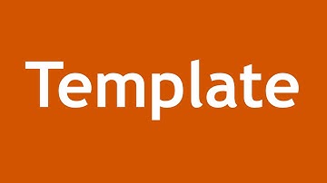 [ Arabic Tutorial Create Template ] #01 - Introduction