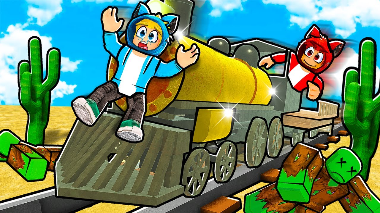 ZBUDOWAŁEM NAJSZYBSZY POCIĄG W ROBLOX DEAD RAILS! - YouTube