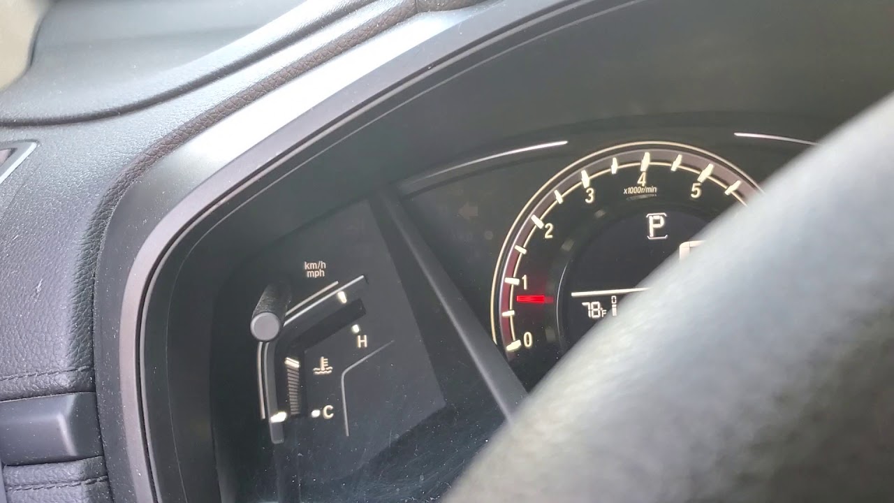 Reset TPMS light in 2017 Honda CRV LX -- EASY FIX - YouTube