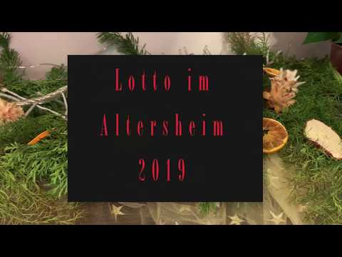 Lotto im Altersheim 2019