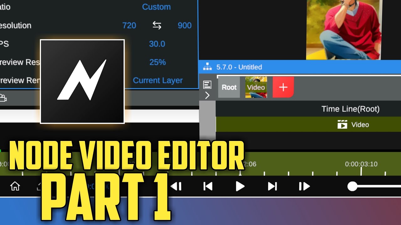 Node video editor | Complete Tutorial | Malayalam | Part 1 | Sadiqtalks ...