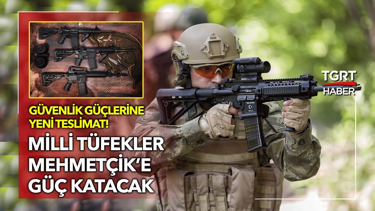 Güvenlik Güçlerine Yerli Piyade Tüfeği Teslimatı: Milli Tüfekler Mehmetçiğe Güç Katacak!