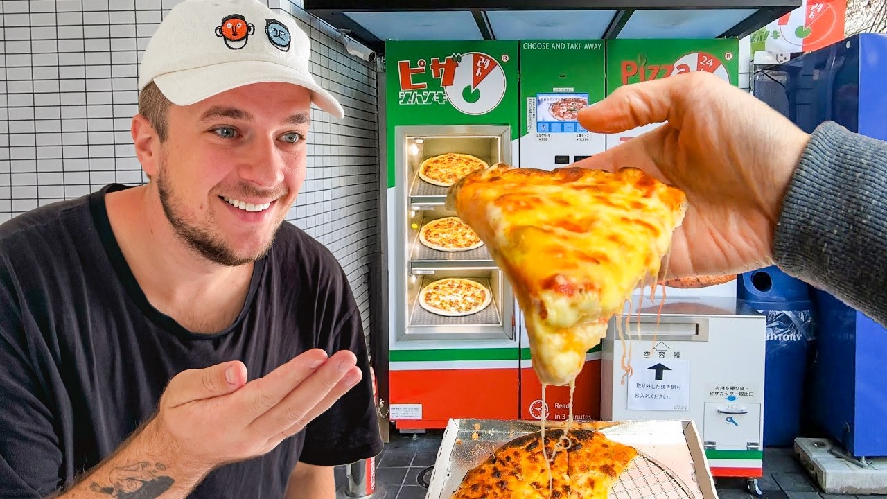 Preživaljavamo Samo sa Hranom iz Automata u Japanu #3