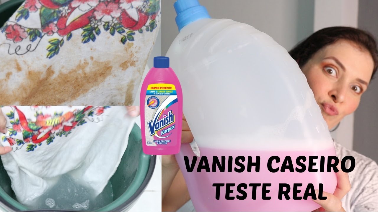 VANISH CASEIRO - PASSO A PASSO E TESTE DE QUALIDADE economia de quase R$ 50,00