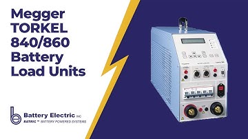 Megger TORKEL 840/860 Battery Load Units