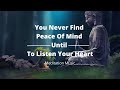 Music for peace of mind. Meditation, relaxation, deep concentration MUSIC