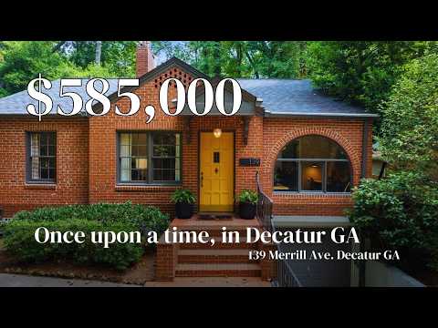139 Merrill ave, Decatur, GA home video tour