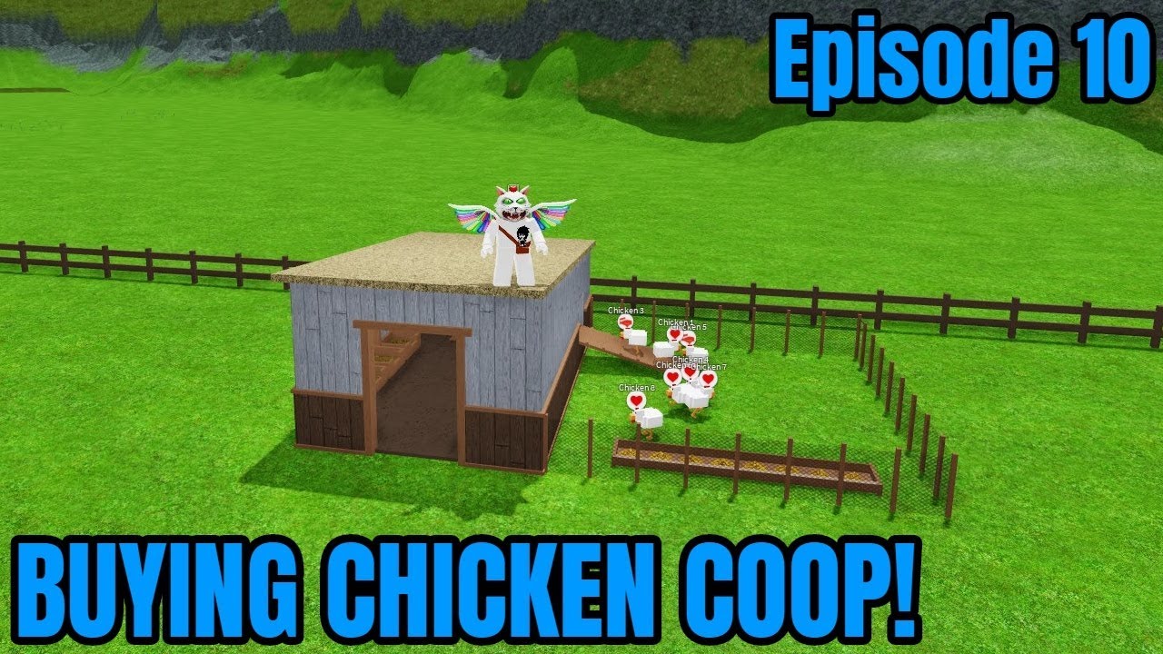 Buying Chicken Coop Chickens Welcome To Farmtown Episode 10 Youtube - farm town roblox how to milk cow