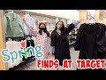 NEW SPRING FINDS AT TARGET + SHOPPING HAUL! SHOP WITH ME! EMMA AND ELLIE