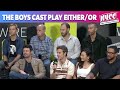 The Cast of Amazon's The Boys Play a Game of Either/Or and Answer Questions at NYCC 2018