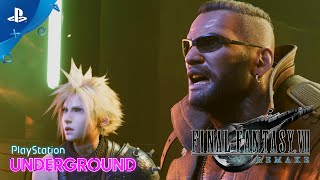 Final Fantasy VII Remake - Demo Gameplay | PlayStation Underground
