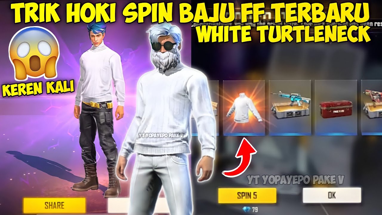 HABISKAN BERAPA DM SPIN NIH BAJU PUTIH 