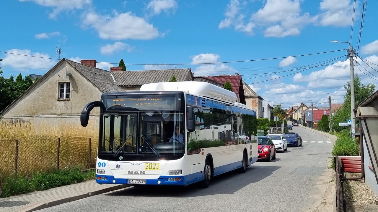PKM Gdynia - linia 105 | MAN NL313 Lion's City CNG #2023