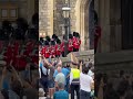 Changing of the guard at Windsor Castle.
