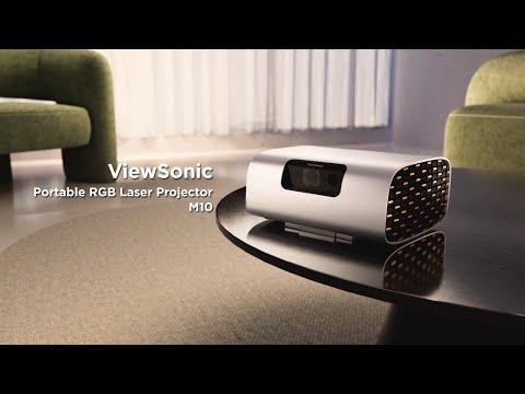 ViewSonic M10 | Portable RGB Laser Projector