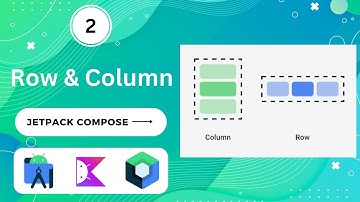Rows & Columns- Android Jetpack Compose - Part 2 #chatgpt4 #jetpackcompose #androiddeveloper #kotlin