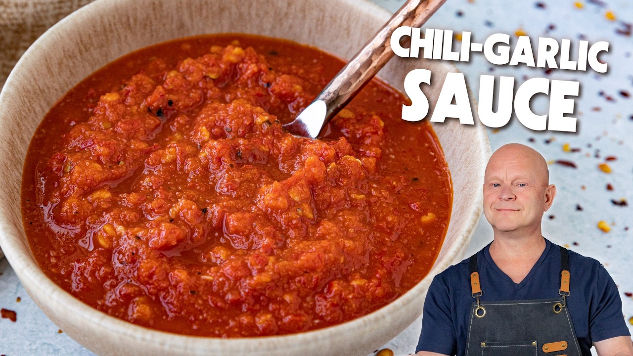 Homemade Chili-Garlic Sauce (Better Than Store-Bought!) - YouTube