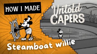 Steamboat Willie Level design for Untold Capers (My public domain game)