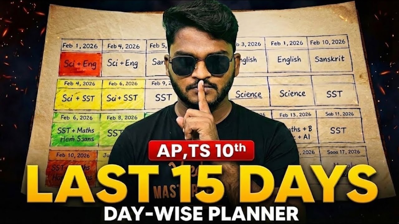 SSC 2026: The Ultimate 15-Day "Rescue" Plan for AP & TS Students