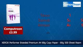 Product Price Comparison Xerox A4